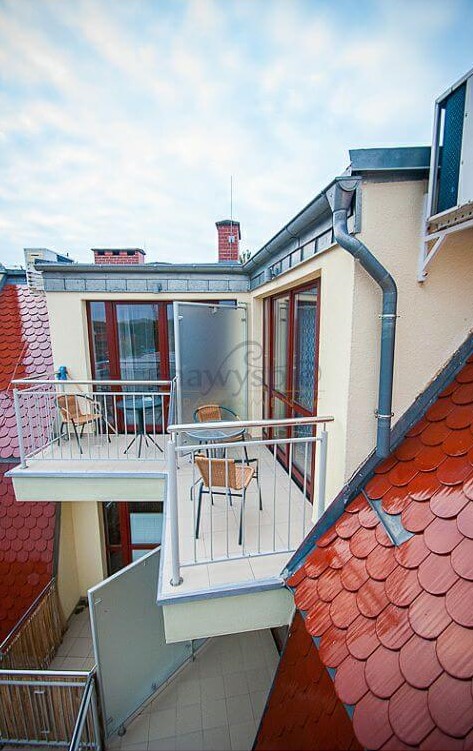 Apartament 3- pokojowy dla max.4 osób  - ul. Trentowskiego 4 - Apartamenty na wynajem Świnoujście, z garażem, balkonem, blisko morza i promenady